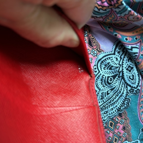 🔥NWOT RED AUTHENTIC LOUIS VUITTON EPI CARD HOLDER SP0066 - Picture 8 of 8